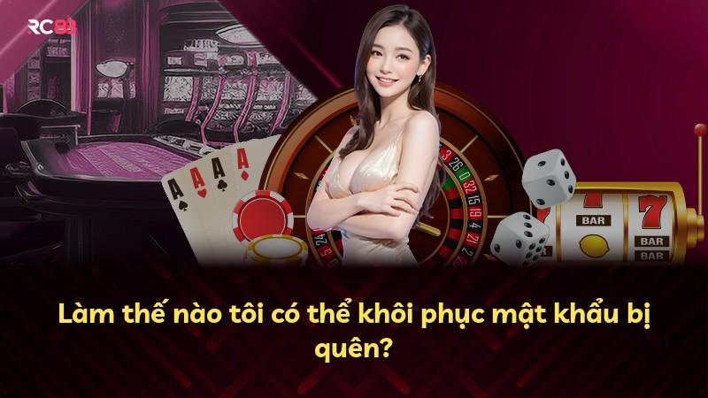 Làm thế nào tôi có thể khôi phục mật khẩu bị quên?