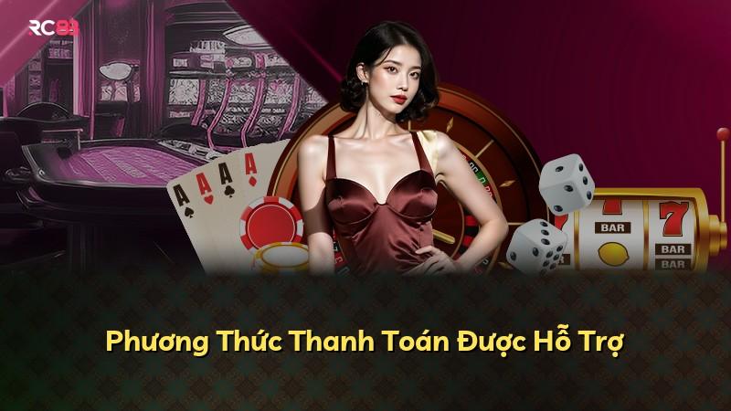 Phương Thức Thanh Toán Được Hỗ Trợ