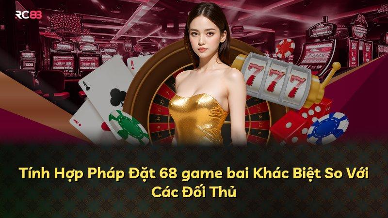 Tính Hợp Pháp Đặt 68 game bai Khác Biệt So Với Các Đối Thủ